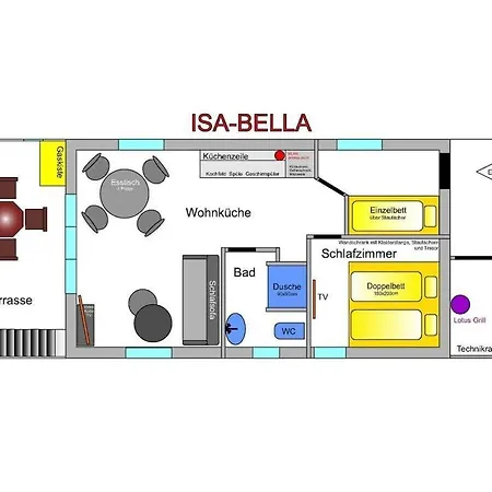 Isa-bella Comfortable Burgtiefe auf Fehmarn